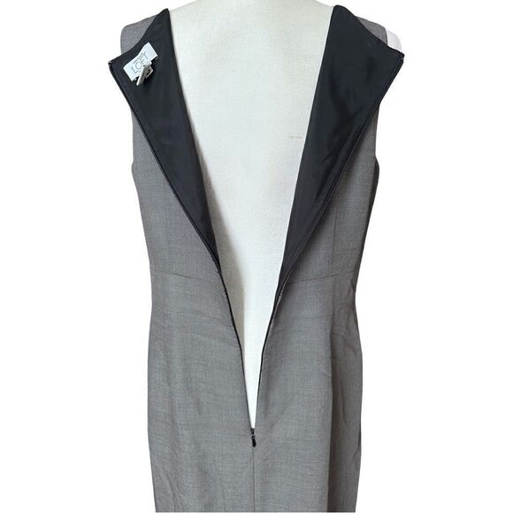 Ann Taylor Petite V Neck Lines Sheath Dress Size 14P - Picture 6 of 7
